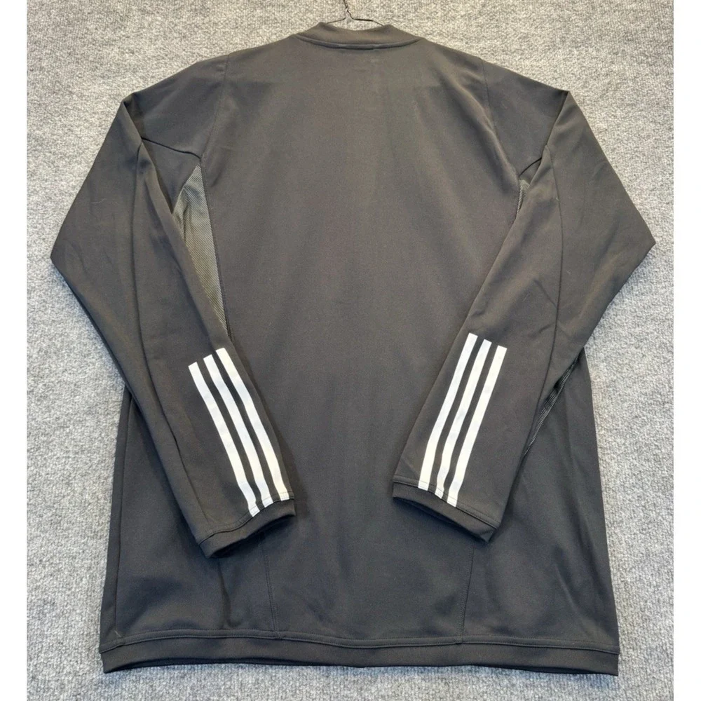 Adidas Columbus Crew MLS AEROREADY Full Zip Track Jacket Black Men's L